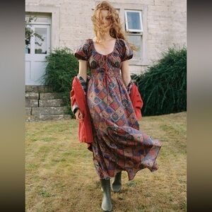 Christy Dawn Ruby Patchwork Maxi Dress